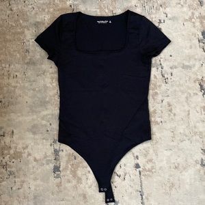 Square Neck Body Suit, Size Medium
